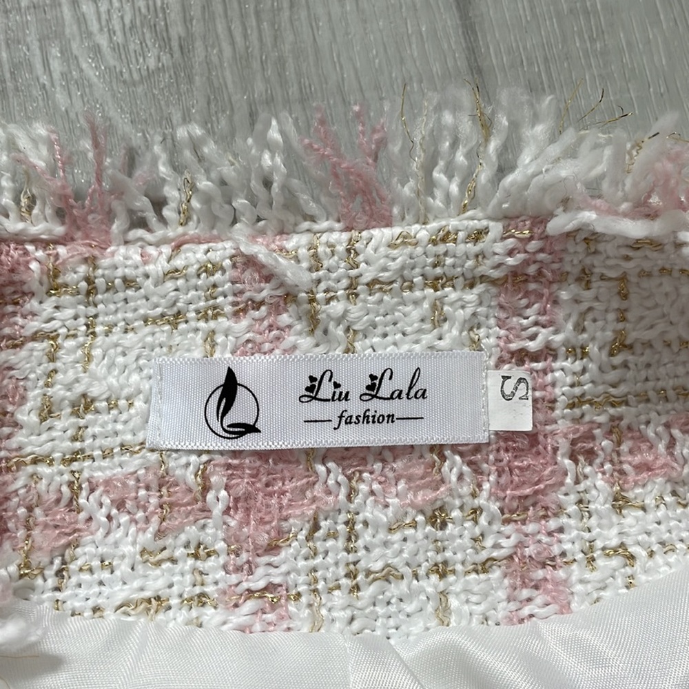 Pink Tweed Set - Picture 3 of 5